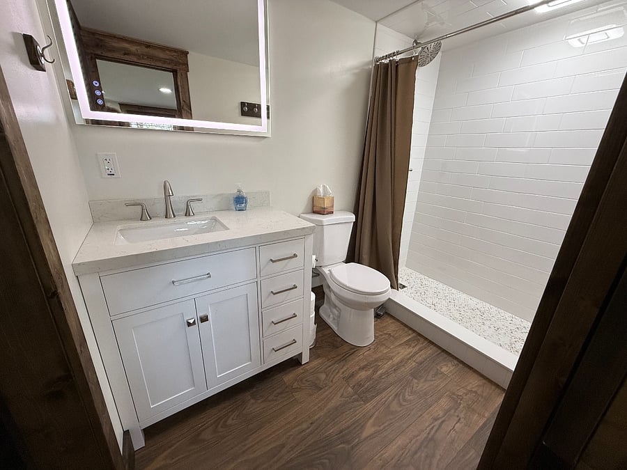 Master bathroom