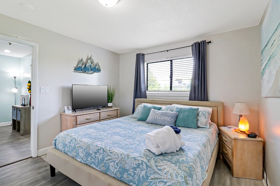 Master Bedroom with King Bed