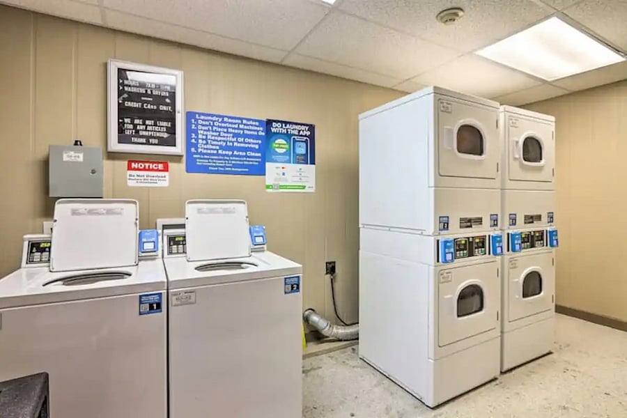 Laundry Room right outside our door