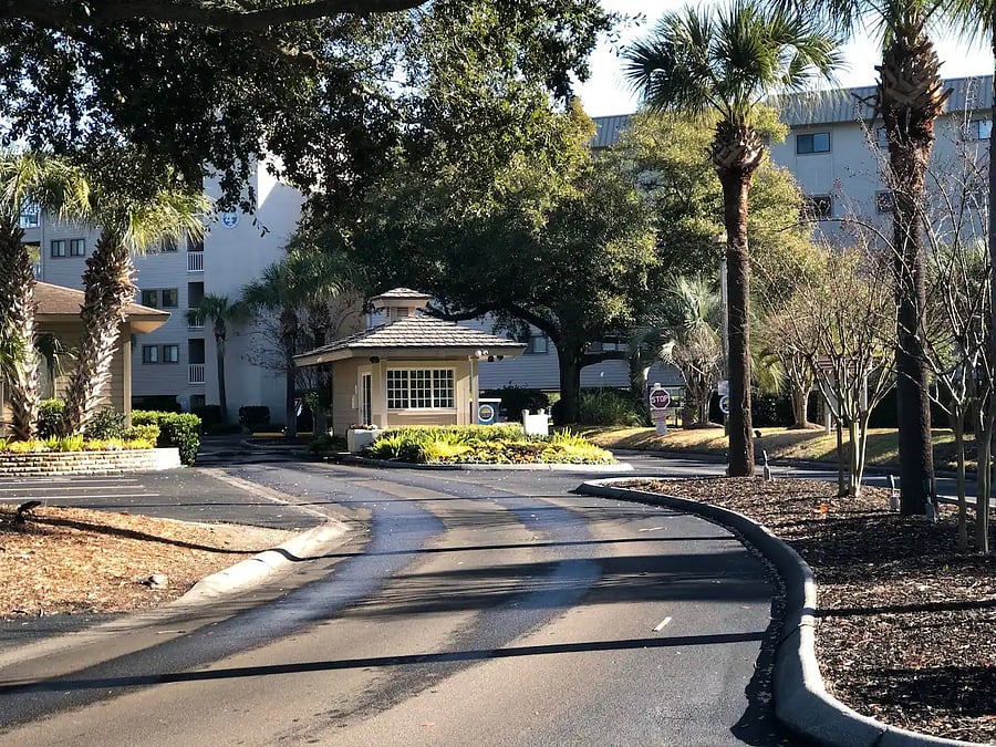 Hilton Head Resort Gate