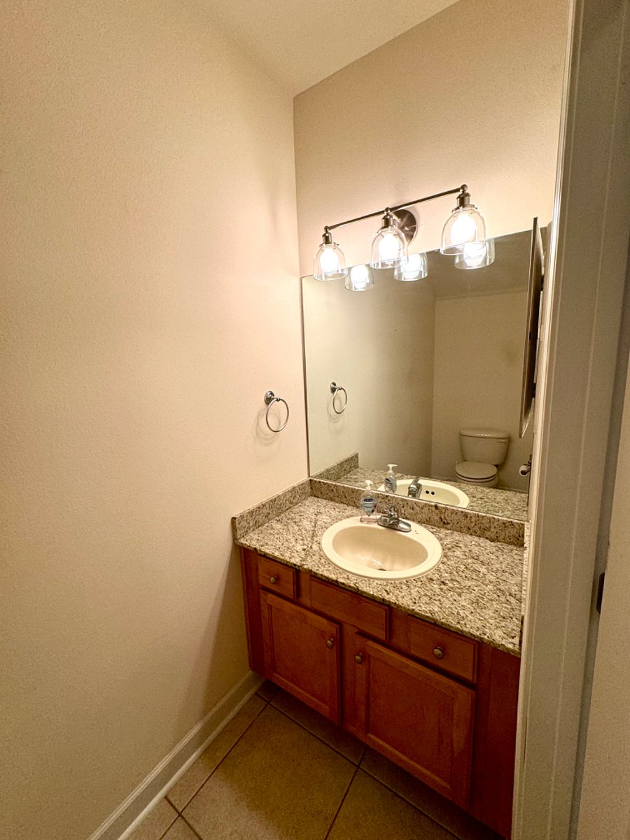 Downstairs half bathroom
