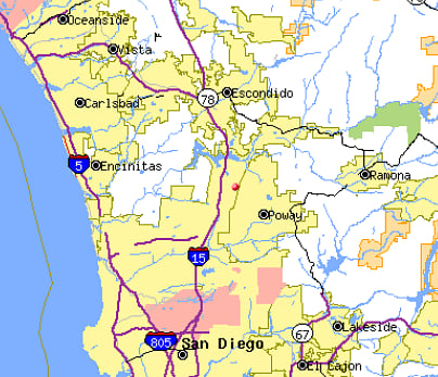MAP OF REGION
