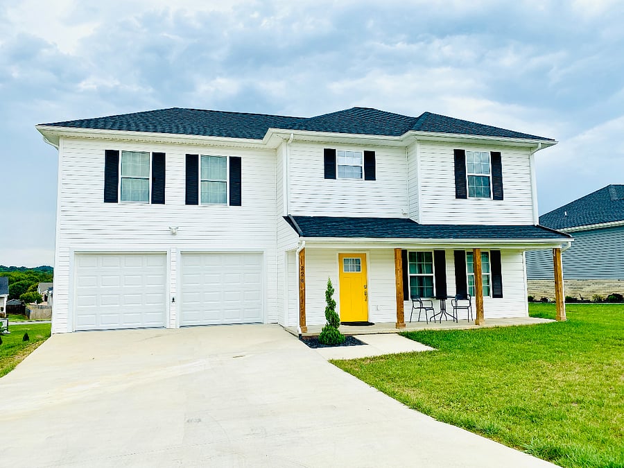 2-story new construction in a walkable, friendly neighborhood. This home is positioned in the center of the Tri-cities, TN area - 20 min to Bristol, Kingsport, and Johnson City.