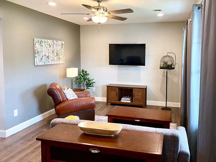 Living room.