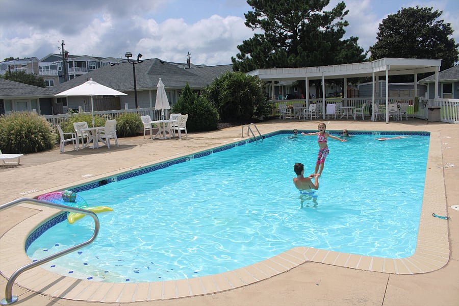 Pool open mid-May to mid-Sept.