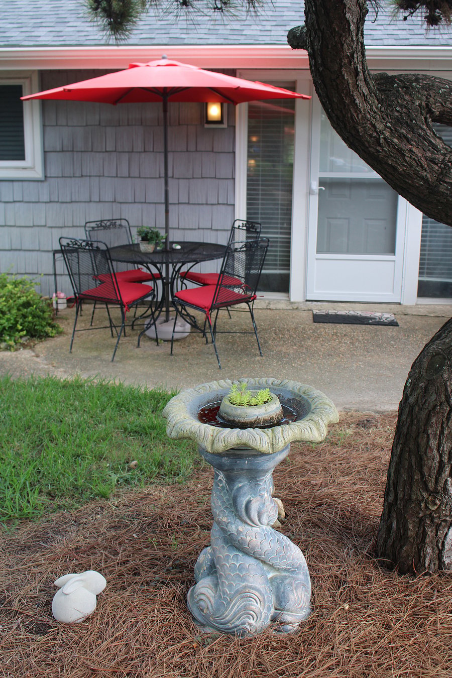 Enjoy your nicely landscaped and quiet patio area