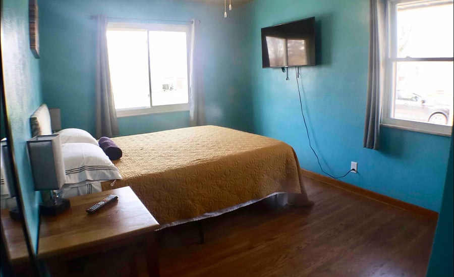 Main floor bedroom