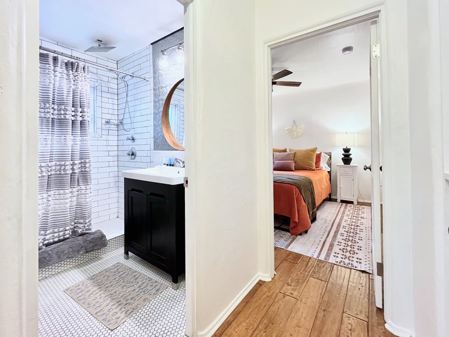 Back bedroom and hall bath #2