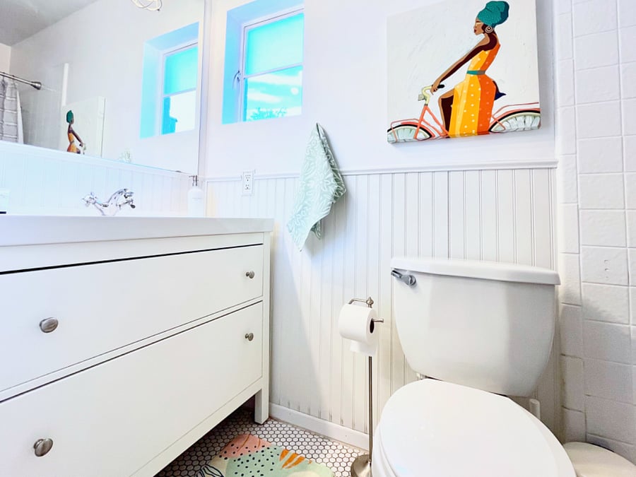 Hall bath