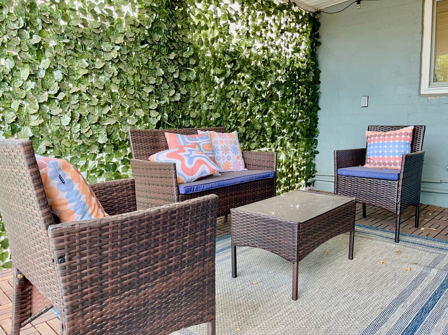 Back patio