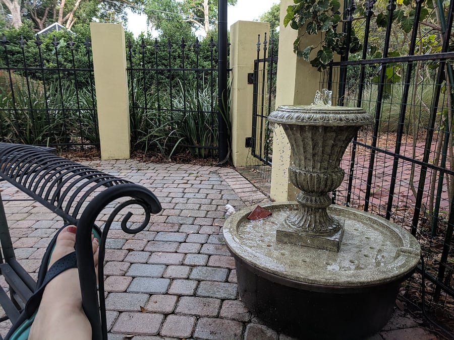 back porch