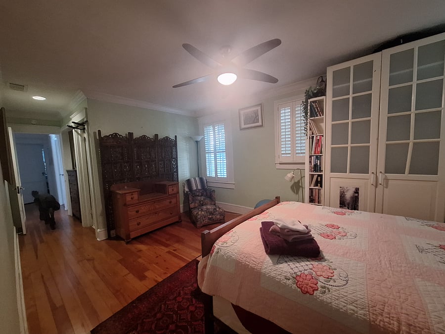 Master Bedroom looking out to the hallway