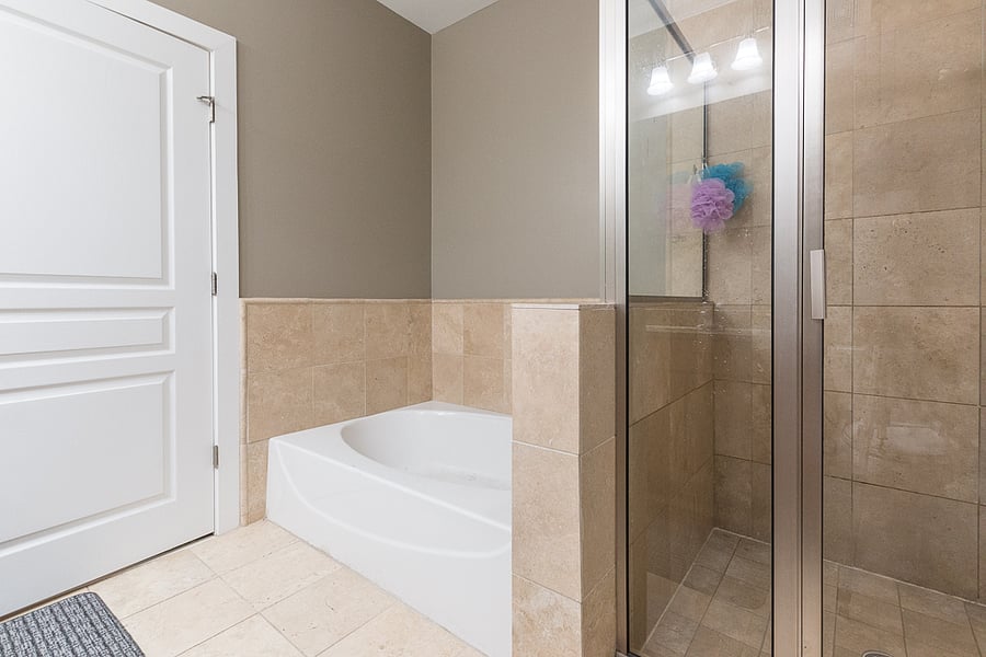 Bath Tub & Shower - Bedroom 1