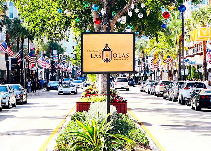 Las Olas in FTL offers excellent restaurants and night life.