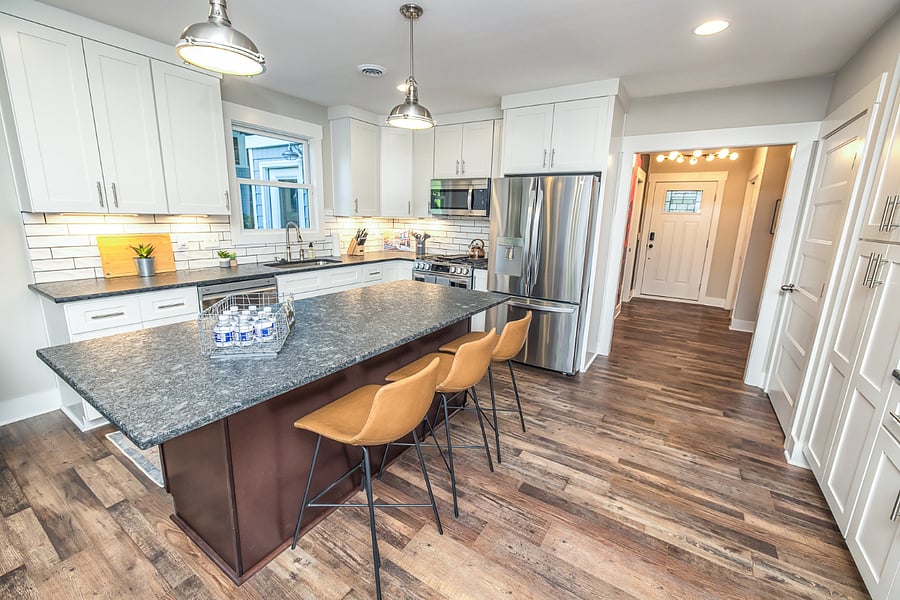 Leather Finished Granite Counter Top