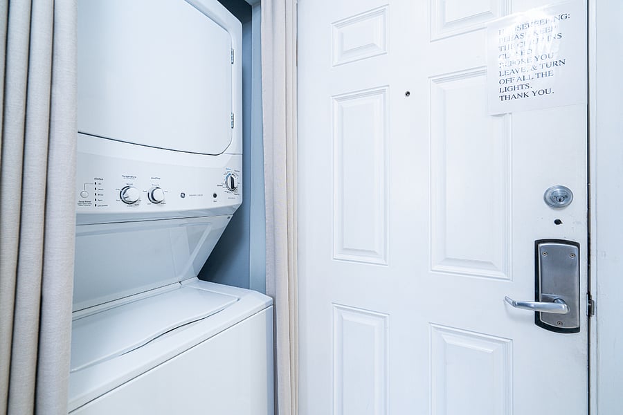 Stackable washer and dryer