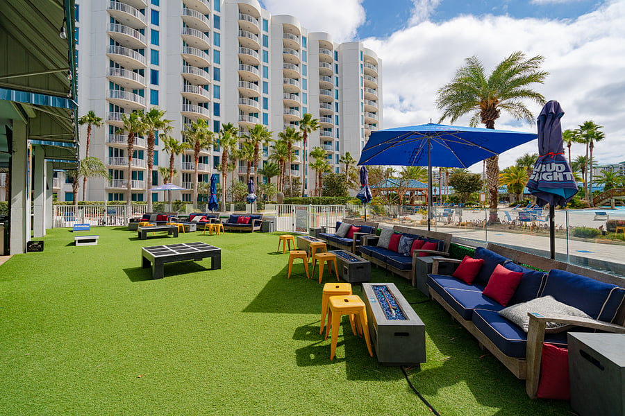Head out to enjoy the on-site entertainment & dining options