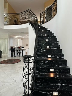 Stairway to 3 Upstairs Bedrooms and Lounge