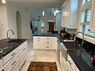 Full Kitchen Area and bar area