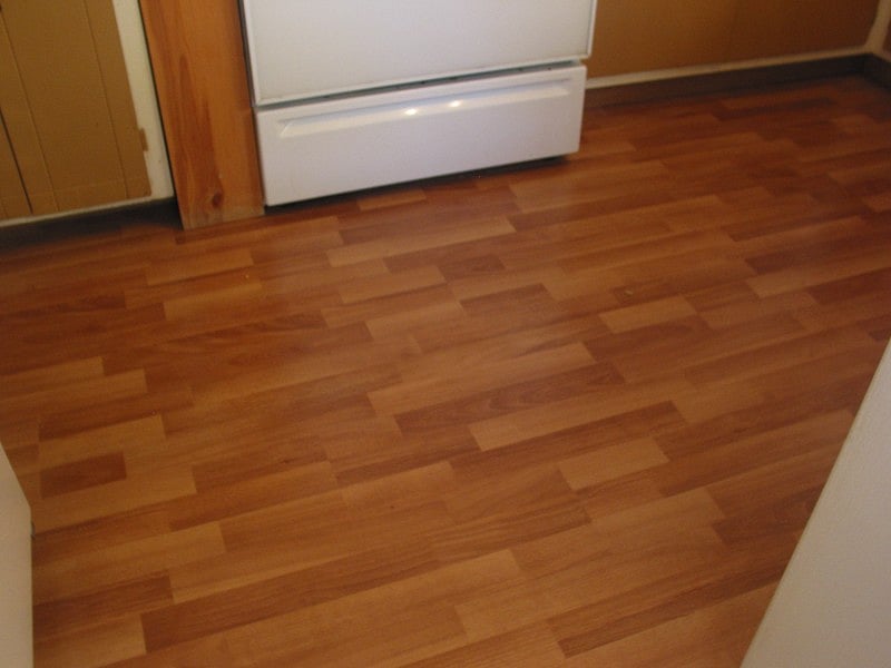Wood Floors in Kitchen