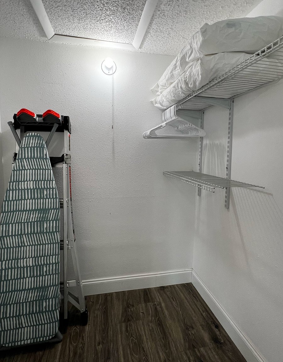 Master walk in closet.