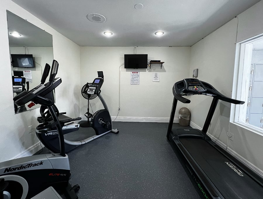 Cardio room at the complex