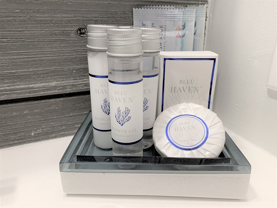 Starter kit of Bleu Haven luxury toiletries!