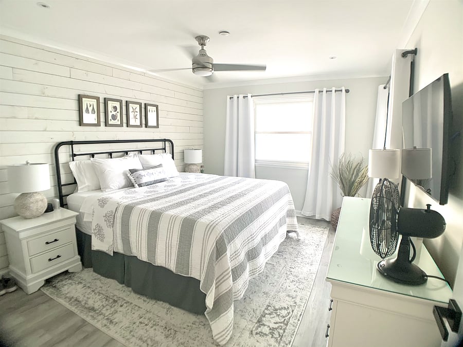Master bedroom window with ocean views!