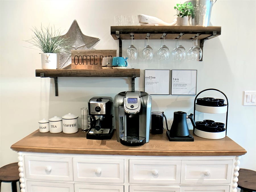 Tea, coffee, and wine bar!