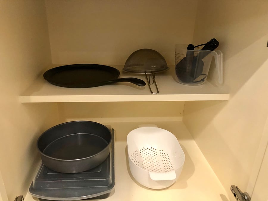 All essential cooking essentials available.