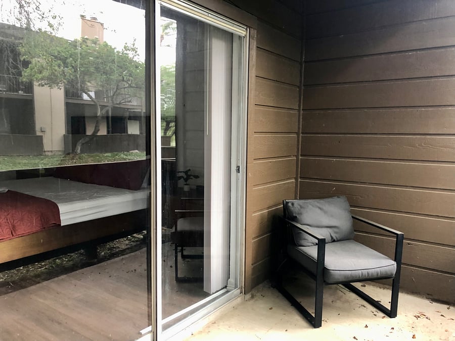 Comfortable seating available to enjoy just outside master bedroom.