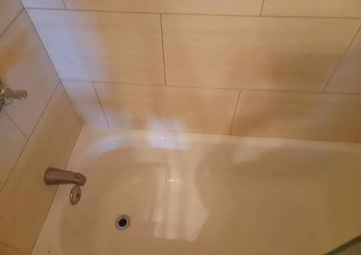 Bathtub in private bathroom 