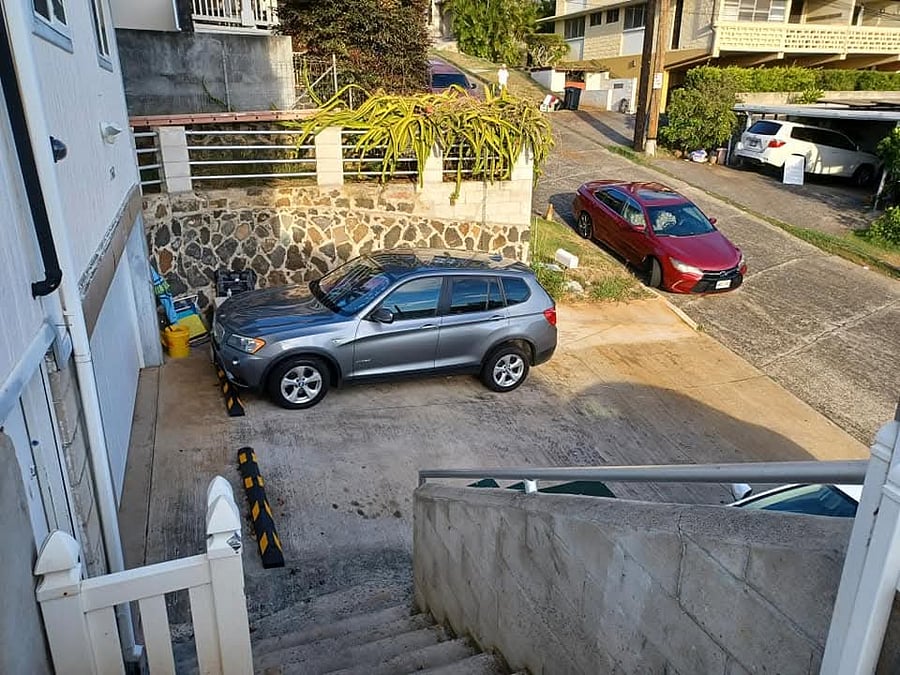 Driveway-assigned parking