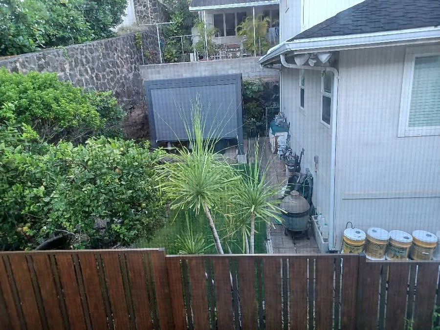View from guest bedroom 