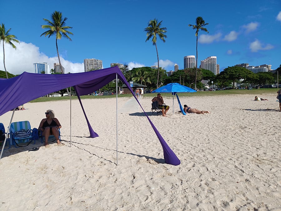Ala Moana Beach close to house