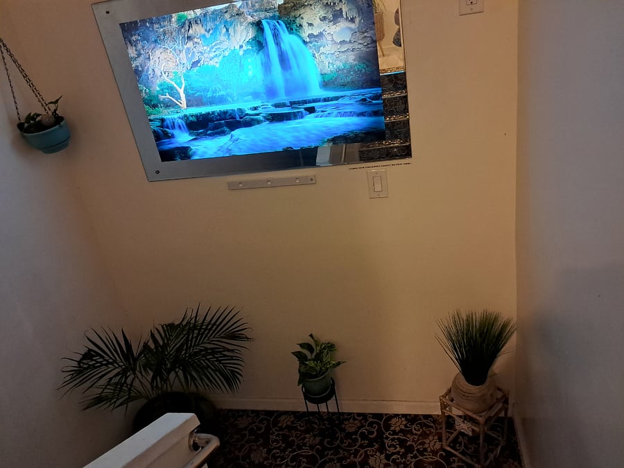 Stairwell to and from downstairs