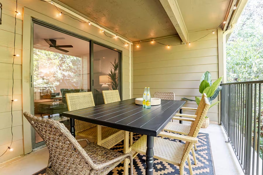 1 of 3 large patios