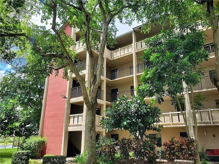 Front of building