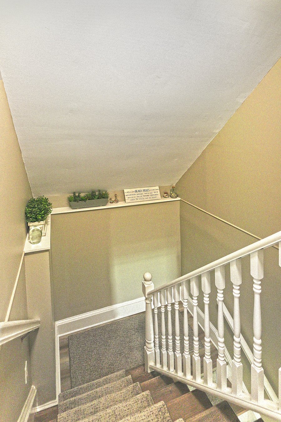 #10 hallway up to 3rd floor guest bedrooms