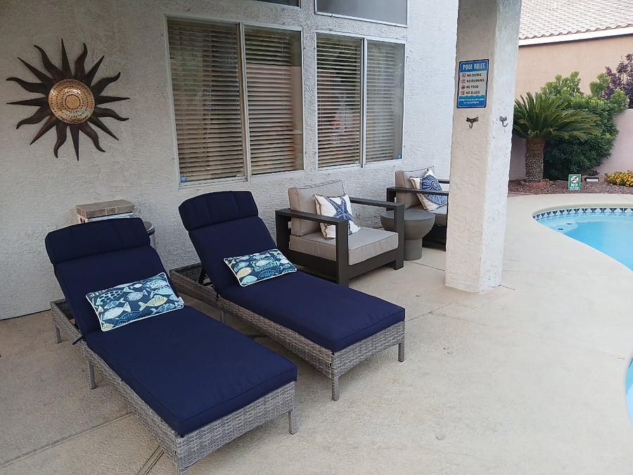 Outdoor sofa lounge chairs