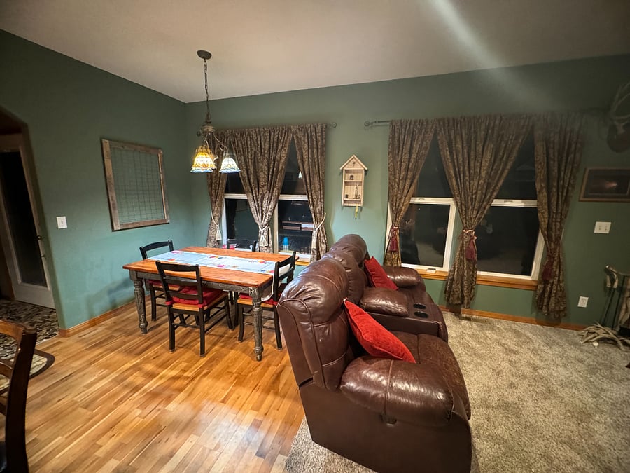 Breakfast nook and Family Room