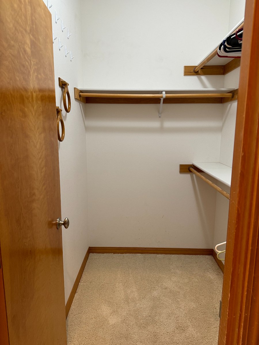 Right side closet in Bedroom #1 (Red)