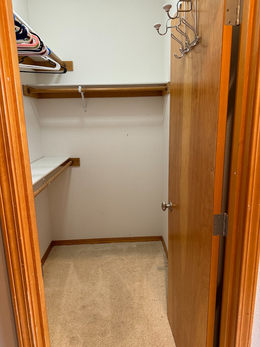 Left Side Closet in Bedroom #1(Red)