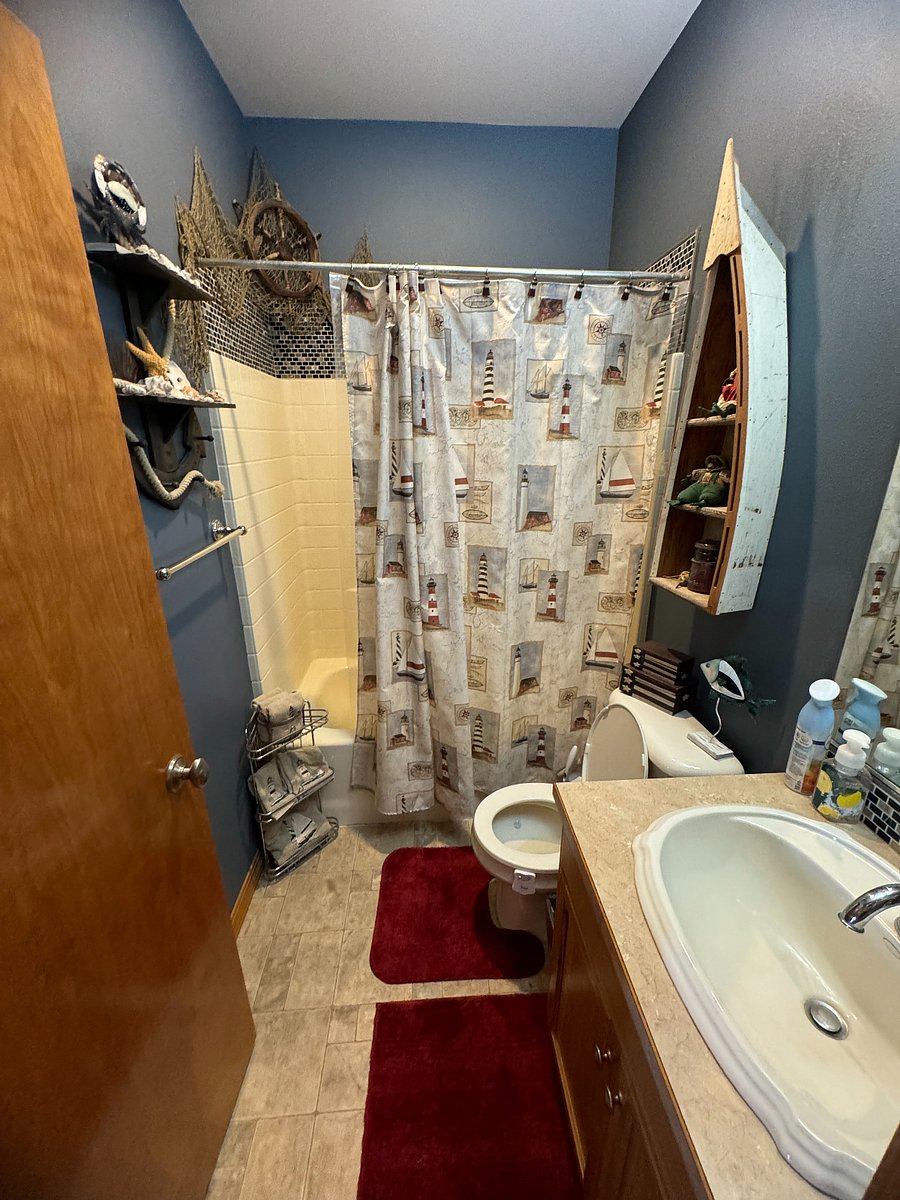 Bathroom #2 off of Bedroom #2 (Blue)