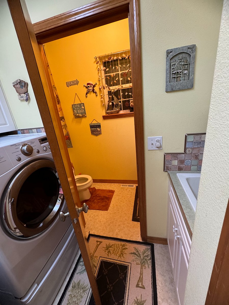 Laundry Room and Half Bathroom
