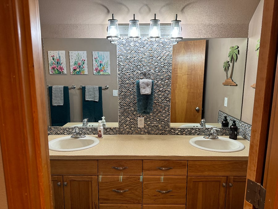 Bathroom #3 is Shared between Bedroom # 3 and 4 