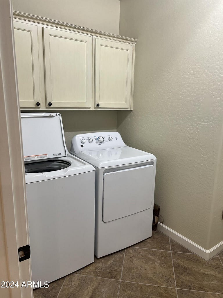 In unit washer and dryer