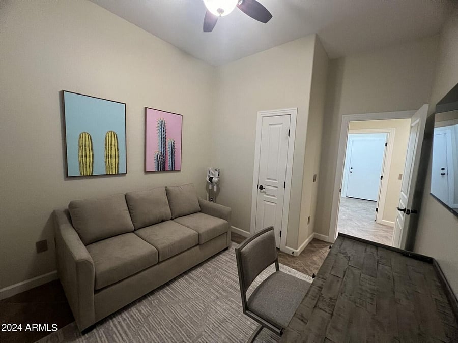 Downstairs office