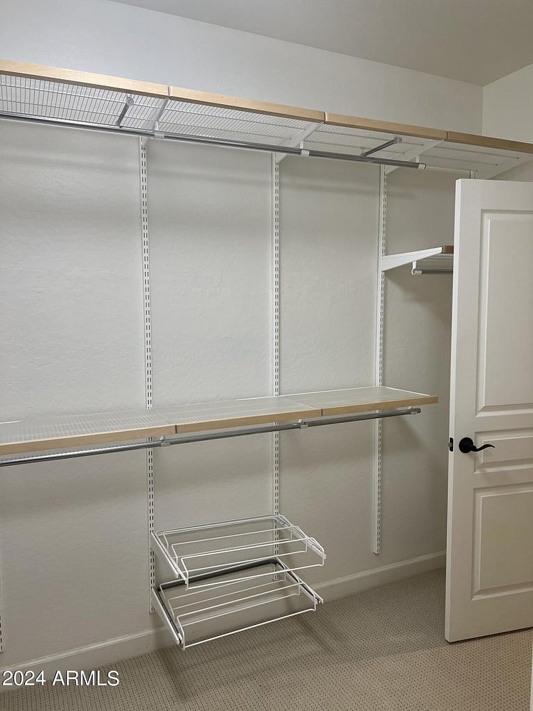 Primary bedroom closet