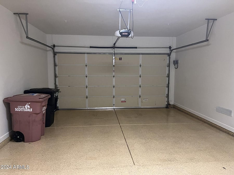 2 car attached garage